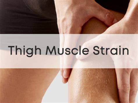 Leg Muscle Strain