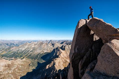 Jim On The Summit Of Sunlight 2 Needle Mountains Colorado 2014