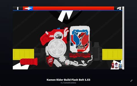 Kamen Rider Build Flash Belt 153 By Cometcomics On Deviantart Kamen