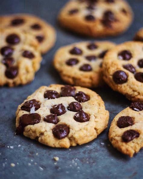 Peanut butter chocolate chip cookies. Eggless chocolate chip cookies | Recipe in 2020 | Eggless chocolate chip cookies