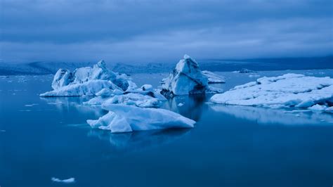 Wallpaper Id 97077 Iceland Aerial River Snow Nature Landscape