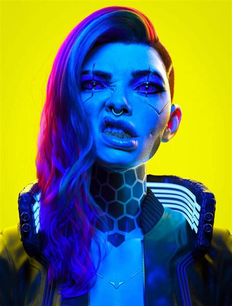 Cyberpunk 2077 Art Retrofuturism In Beams Of Neon — The Designest