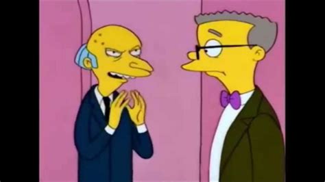 Excelente Señor Burns Mr Burns Youtube