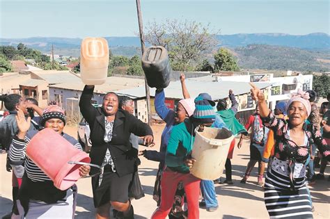 Residents Protest Over Water