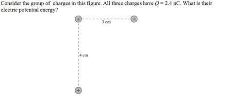 Solved Consider The Group Of Charges In This Figure All