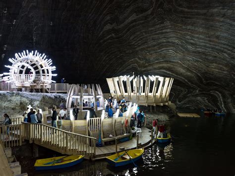 This Enormous Underground Salt Mine In Romania Has Been Converted Into