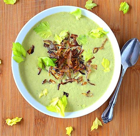 I am not a huge fan of cooked celery, but as this was blended, i did not have the texture issues that put me off. Healthy Vegan Cream of Celery Soup - TheVegLife