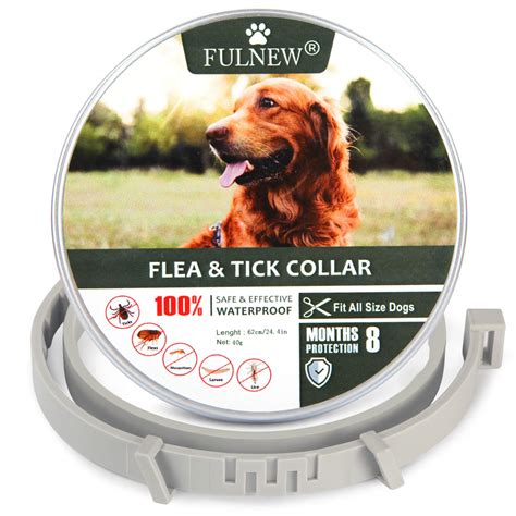 Reviews Fulnew Flea And Tick Prevention Collar For Dogs Flea And Tick