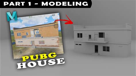 Creating Pubg House Pubg Modeling Youtube