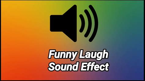 Funny Laugh Sound Effect Youtube