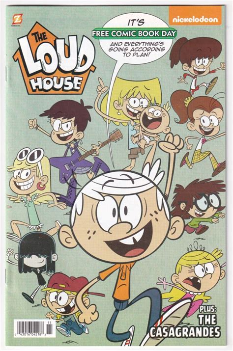 The Loud House 15 Free Comic Book Day Fcbd 2020 Nickelodeon Papercutz
