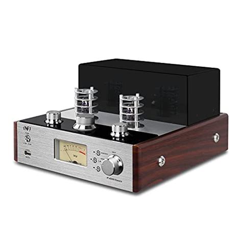Audio Hybrid HTA BT Hybrid Stereo Tube Amplifier With Bluetooth USB Aux Phono In Sub Out W