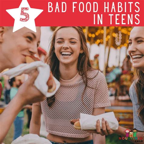 Teenager Eating Habits Fix Unhealthy Behaviors