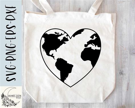 Earth Svg Earth Heart Svg Planet Svg Eco Warrior Svg Peace Etsy