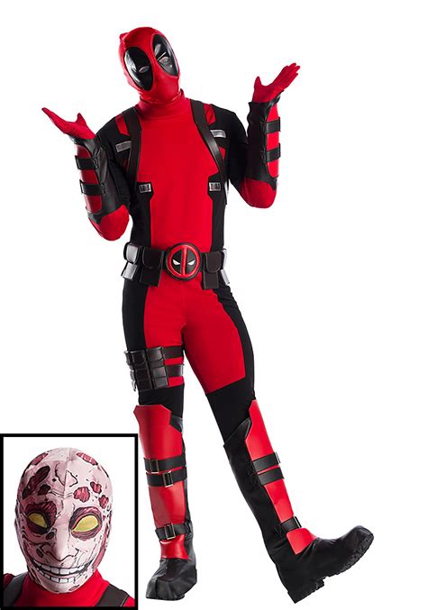 Marvel Comics Deadpool Cosplay Costume Faux Leather Made