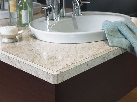 Today's laminate countertops can look convincingly like granite, marble, wood, or even leather. Need a new kitchen sink countertop for your bathroom ...