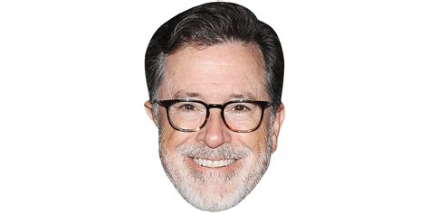 Stephen Colbert Beard Celebrity Mask Celebrity Cutouts