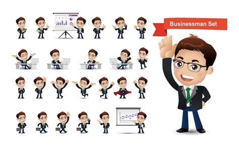 Premium Vector Business People Group Avatars Characters