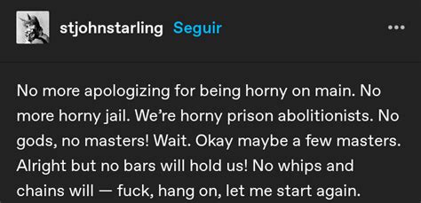 Horny Jail Abolition [nsfw] R Curatedtumblr