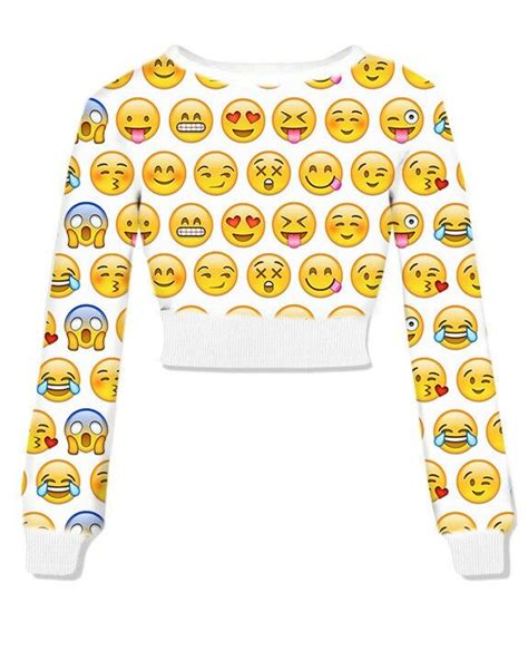 Emoji Crop Top Sweater I Need It Mom Emoji Crop Top Emoji Shirt T