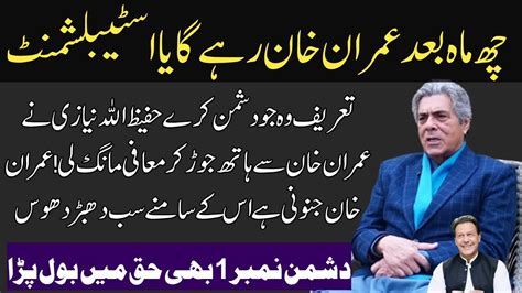 Hafeez Ullah Niazi Appreciates Imran Khan For His Strategy Against Pdm