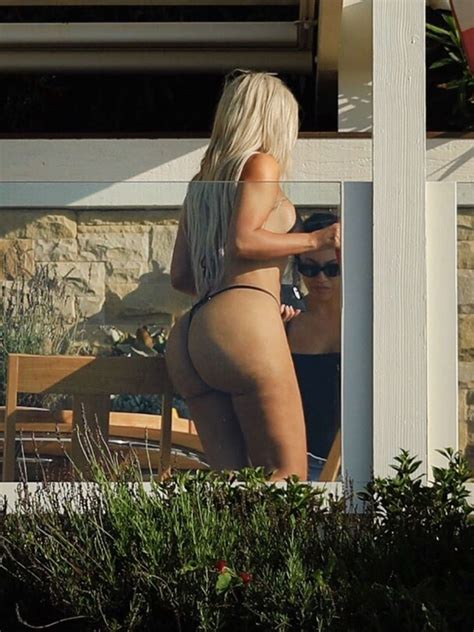 kim kardashian big ass thong bikini 13 pics xhamster