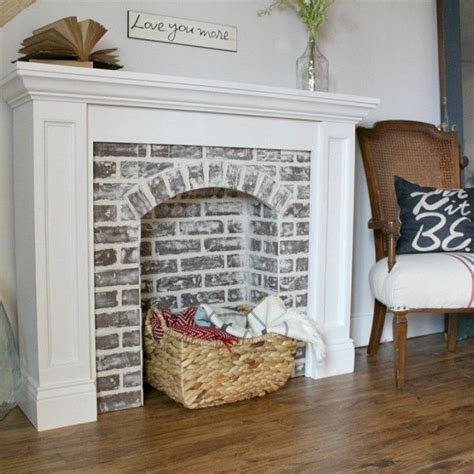 In general, fireplaces stop looking modern when the materials used to make them get. Best 25+ Faux fireplace ideas on Pinterest | Fake ...