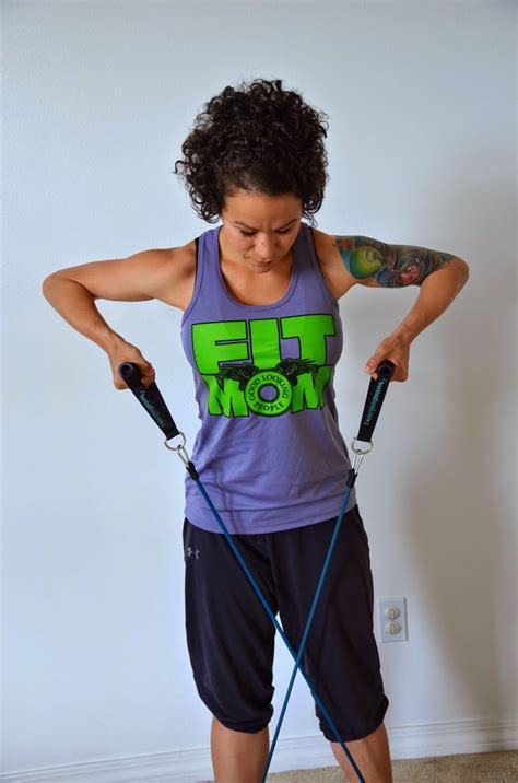 Diary Of A Fit Mommy 7 Resistance Band Moves That You Can Do Anywhere