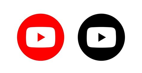 Youtube Logo Vector Youtube Icon Vector Youtube Symbol Free Vector