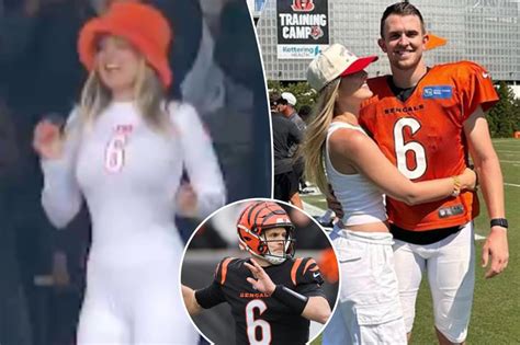 jake browning s girlfriend sparks frenzy with bengals outfit