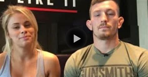 Replay Paige VanZant S Husband Steps Inside The Cage UFC News MMA