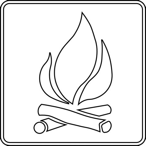 Fire Outline Clipart Best
