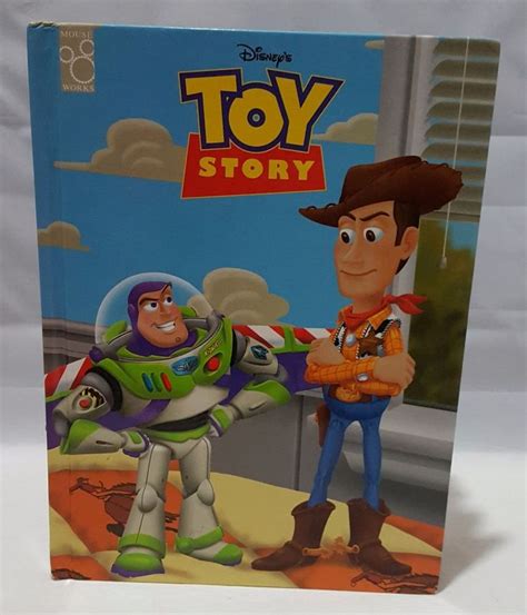 Disneys Toy Story Classic Hardcover Storybook Mouse Works 1996 Woody