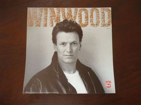 Steve Winwood Roll With It Lp Record Photo Flat 12x12 Poster Ebay