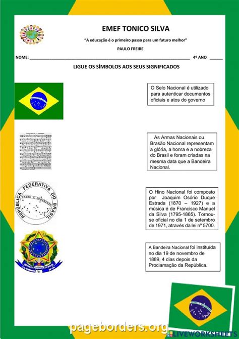A Document With The Flag Of Brazil And Other Countries On It S Front Cover