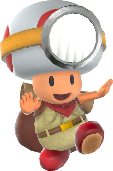 File Smg Asset Model Toad Brigade Captain Toad Png Super Mario Wiki My Xxx Hot Girl