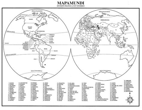 Mapamundi Para Imprimir Imagenes Del Mapa Mundi Mapamundi