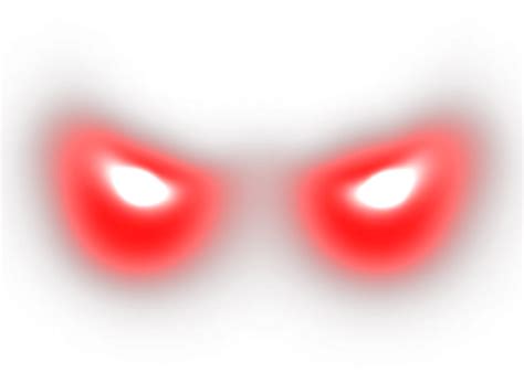 Glowing Red Eyes Png Transparent