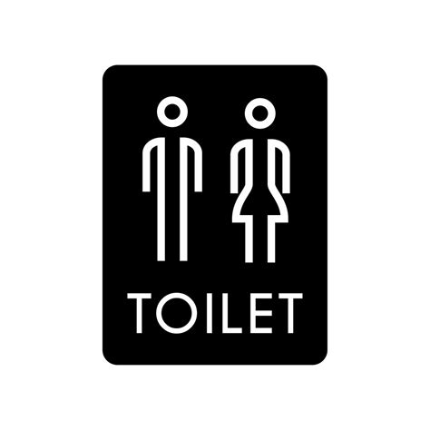 Jual Rambu Acrylic Akrilik Toilet Pria Dan Wanita Cm X Cm