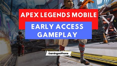 Apex Legends Mobile Early Access Closed Beta Gameplay Youtube