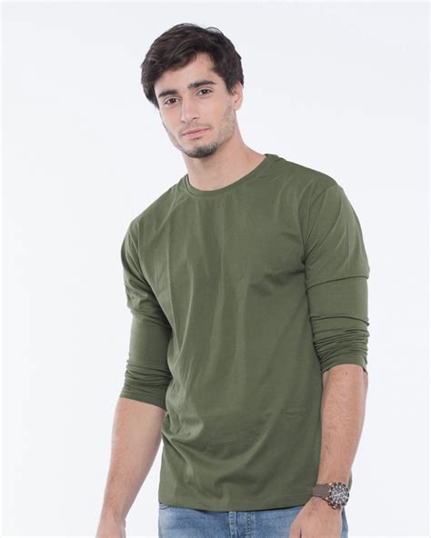 This creates more of a designer look to the shirt, versus a typical logo shirt.on the other hand, logo tees look great when. Buy Army Green Fullsleeve T-Shirt Men's Fullsleeve T-Shirt ...