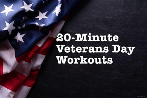 20 Minute Veterans Day Workouts Lecom Medical Fitness And Wellness Center
