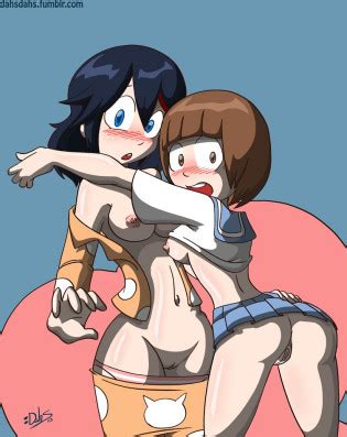 Ryuko Mako Nude Ryuko And Mako Lesbian Art Luscious Hentai Manga