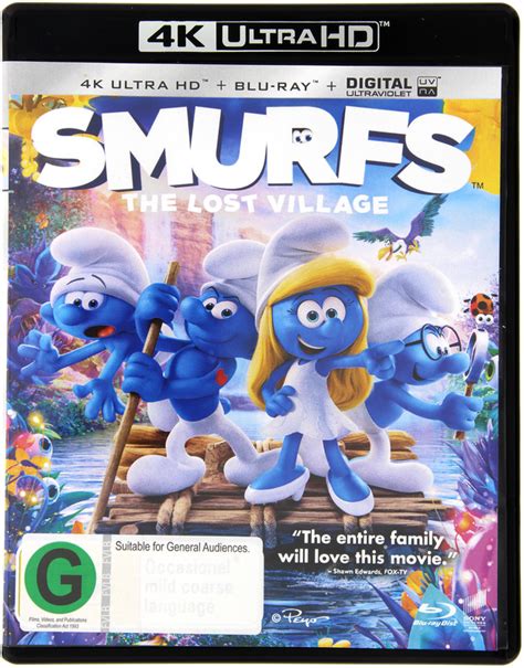 Smurfs The Lost Village Blu Ray Uhd Blu Ray Buy Now At Mighty