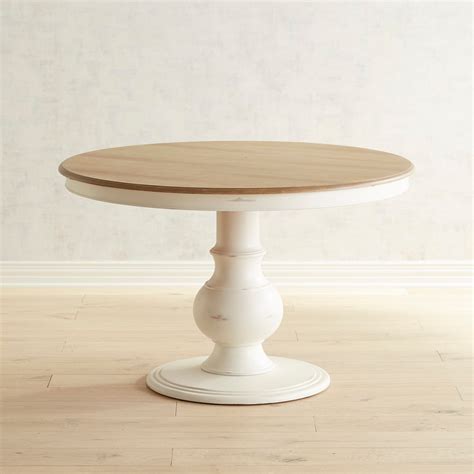 Free shipping on orders of $35+ and save 5% every day with your target redcard. Chloe 42" Rain White Dining Table | Pier 1 Imports | Round ...