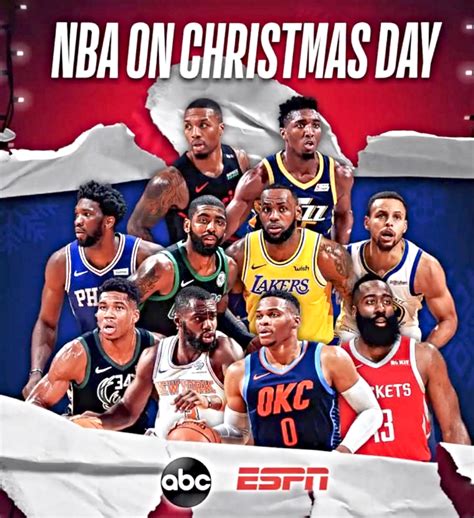 Nba tv will televise 107 games, espn 83, tnt 67, and abc 19. The NBA's TV Schedule for Christmas Day 2018 on ABC, ESPN