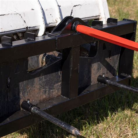 Skid Steer Hay Frame Attachment Optional Hay Spear And Stabilizer