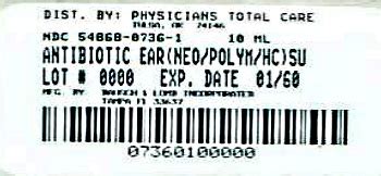 DailyMed - ANTIBIOTIC EAR (NEO/POLYM/HC) - neomycin sulfate, polymyxin
