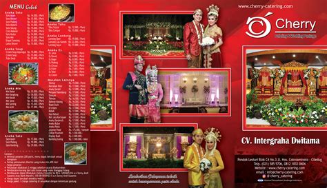 Contoh Brosur Paket Foto Wedding Amat