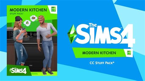 Modern Kitchen Stuff Los Sims 4 L Fan Made Stuff Pack Youtube